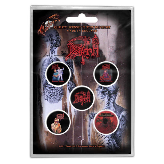 Death Button Badge Pack: Albums (Retail Pack)