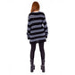 ESMERELDA DRESS - BLACK/GREY