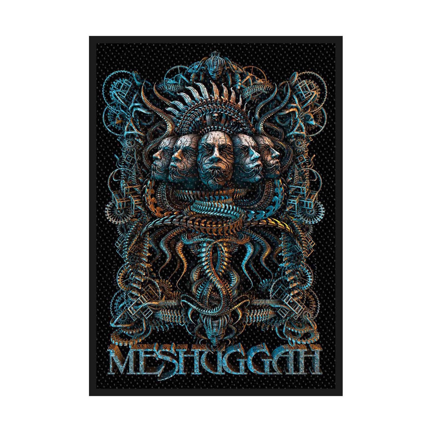 Meshuggah 5 Faces Standard Patch