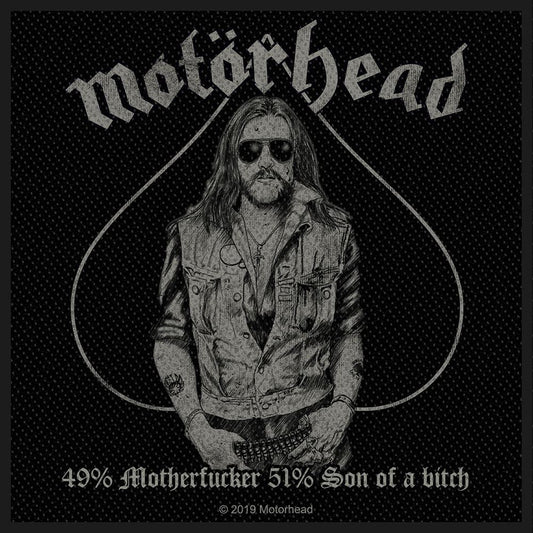 Motorhead 49% Motherfucker Standard Patch