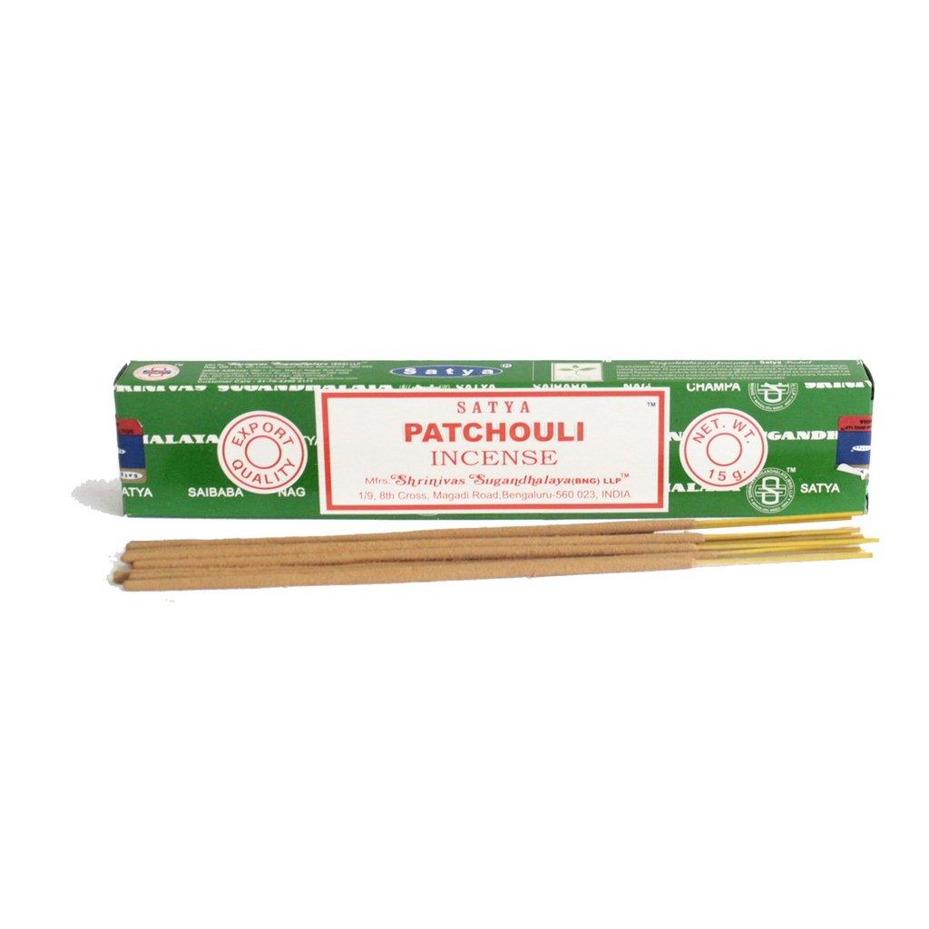 Satya Genuine 15g Incense Sticks - Patchouli