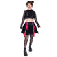 CHAOTIC SKIRT - BLACK/PINK