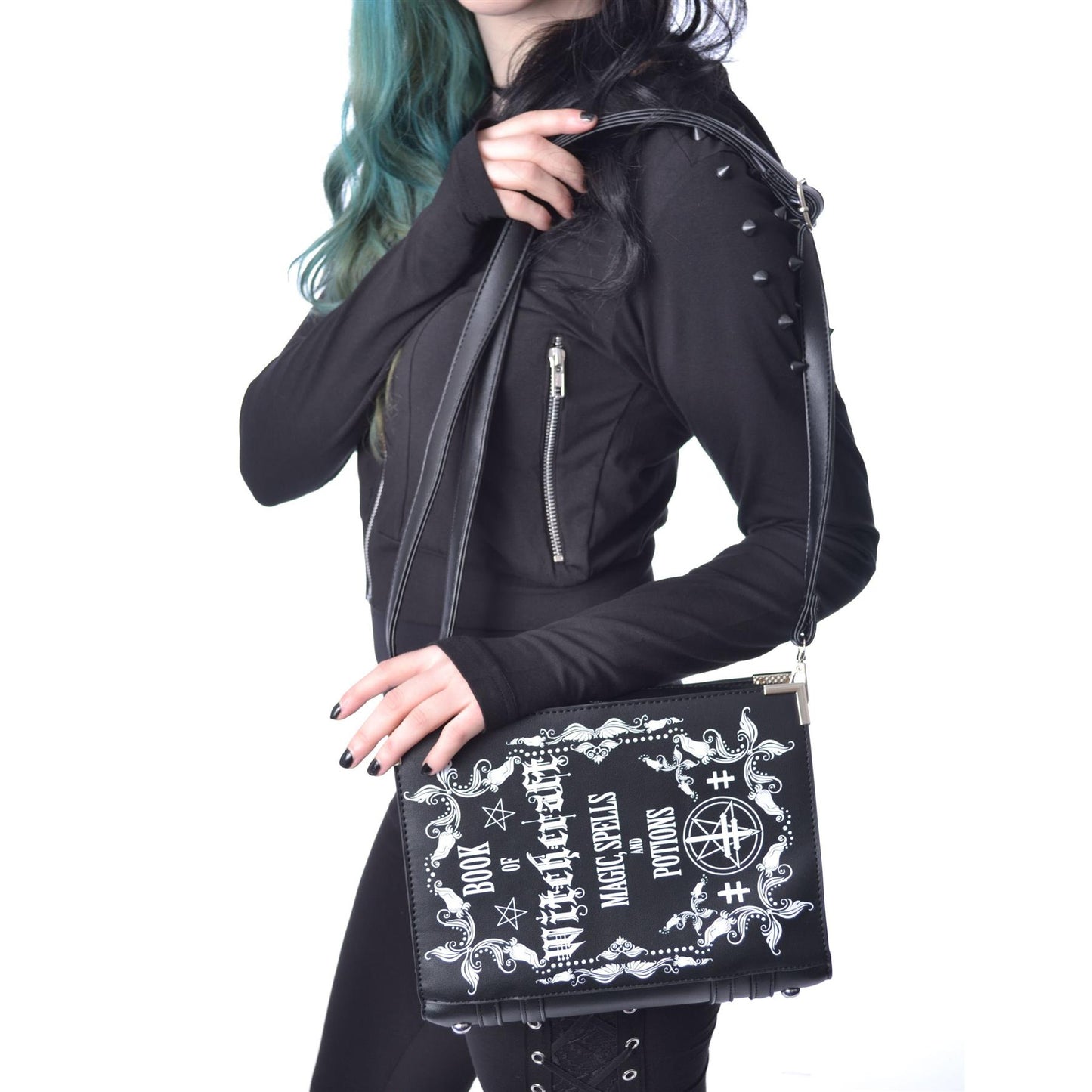 WITCHCRAFT BOOK BAG LADIES BLACK SIZE O/S