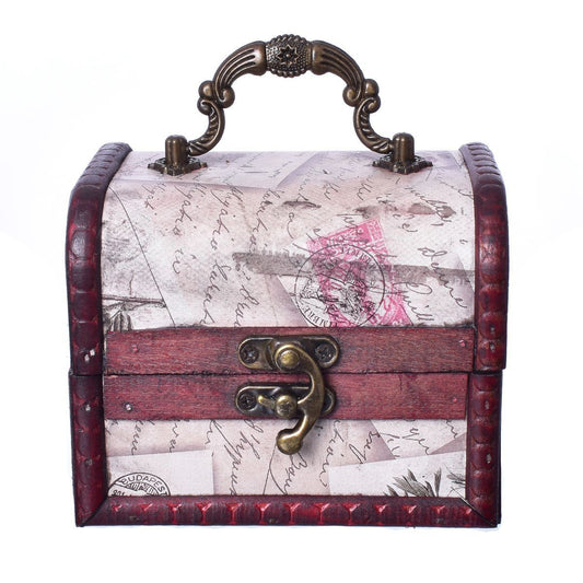 11CM HANDWRITTEN LETTER PATTERN TRUNK BOX