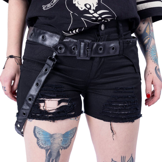 HECATE SHORTS - BLACK