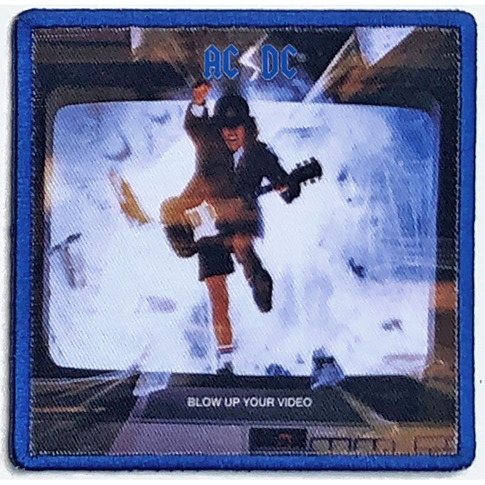 AC/DC Standard Patch: Blow Up Your Video (Album Cover)
