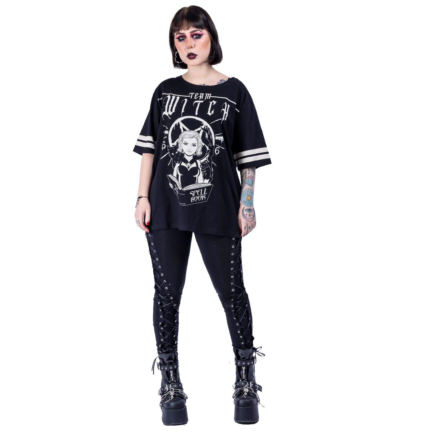 TEAM WITCH TOP - BLACK