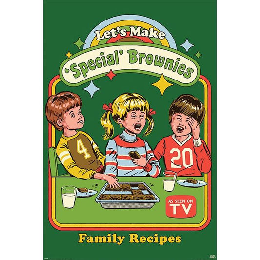 Steven Rhodes - Let's Make Special Brownies Maxi Poster