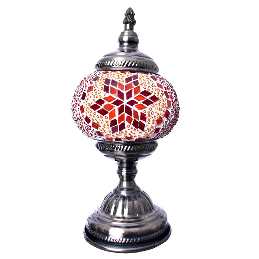 Turkish Mosaic Lamp - Red (29cm)