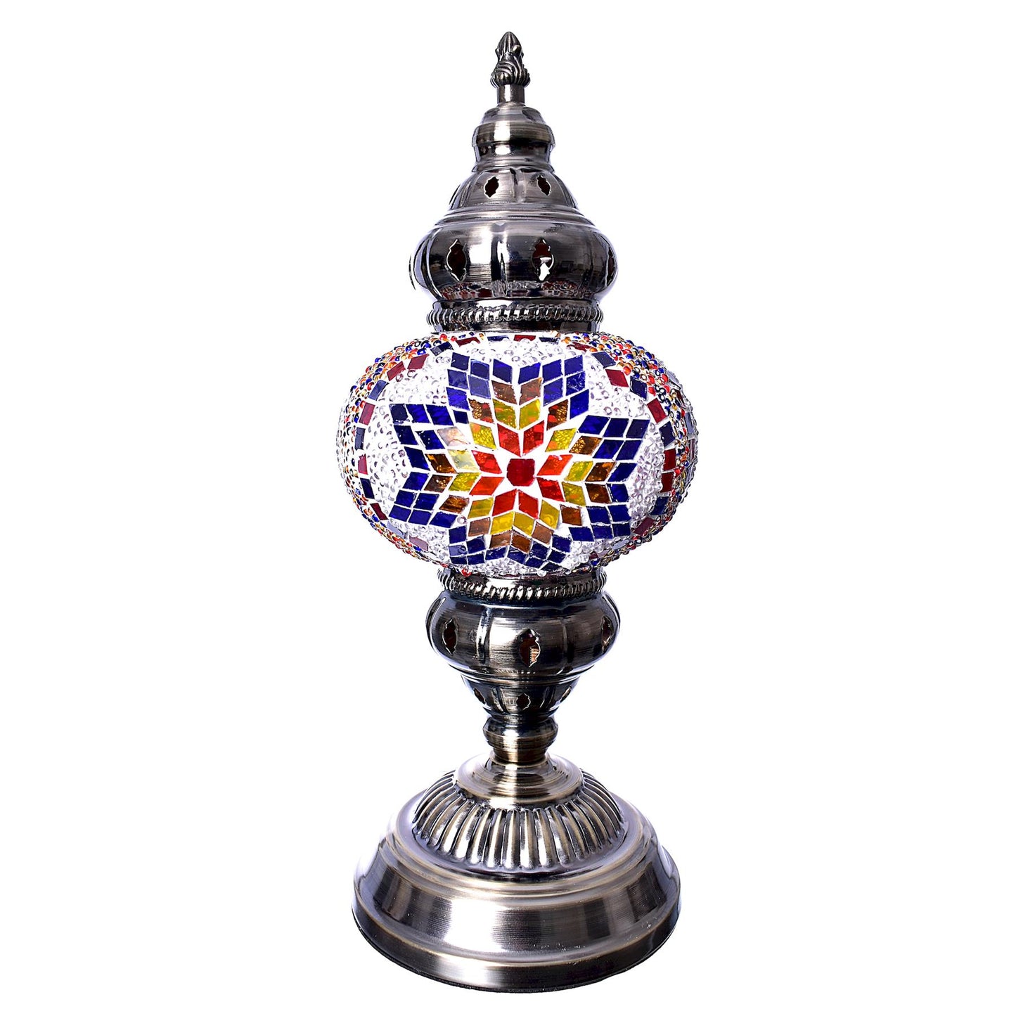 Turkish Mosaic Lamp - Multi (38cm)