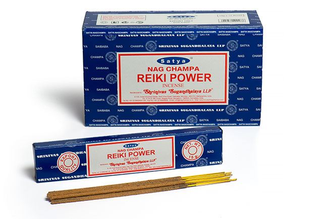 Satya Nag Champa Reiki Power 15g Incense Sticks